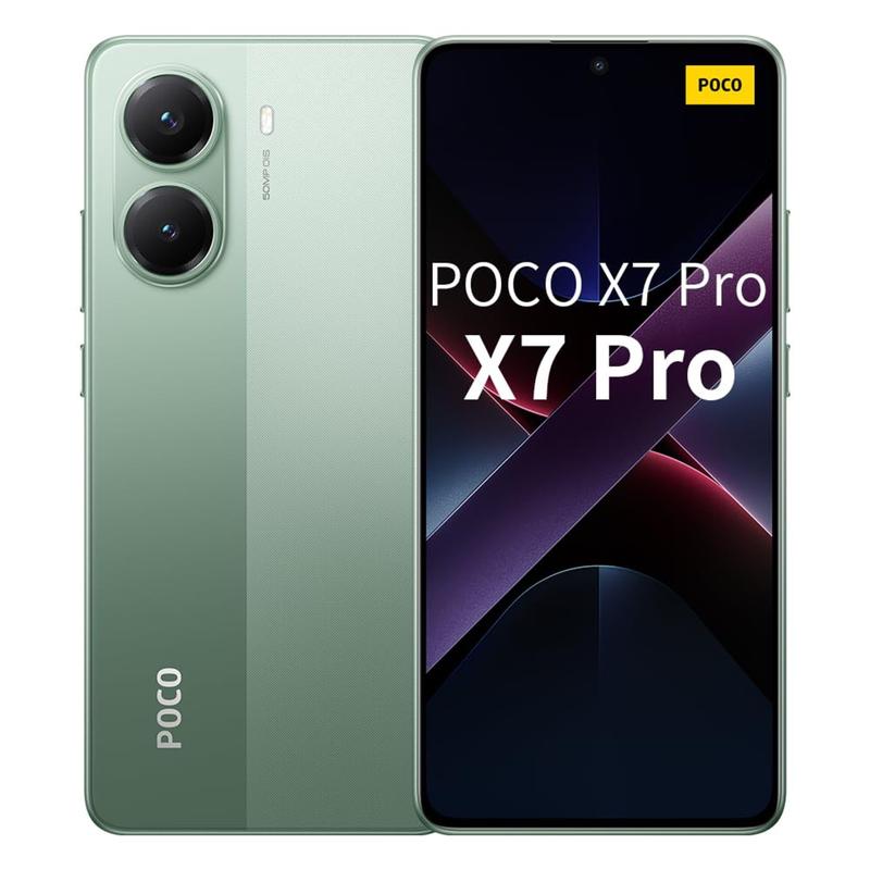 POCO X7 Pro 12GB RAM 512GB ROM グリーン Smartphone Xiaomi POCO X7 PRO 5G 12gb Ram + 512Gb Rom ( Green